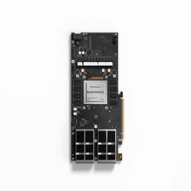 Tenstorrent Blackhole p150a accelerator card