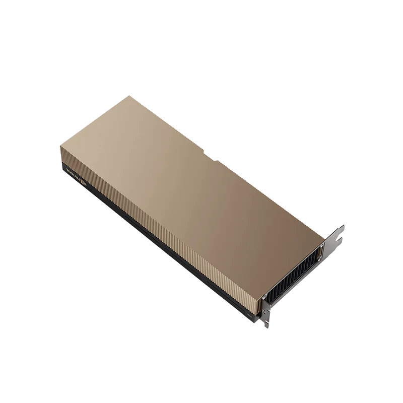 NVIDIA H100 PCIe accelerator, side view