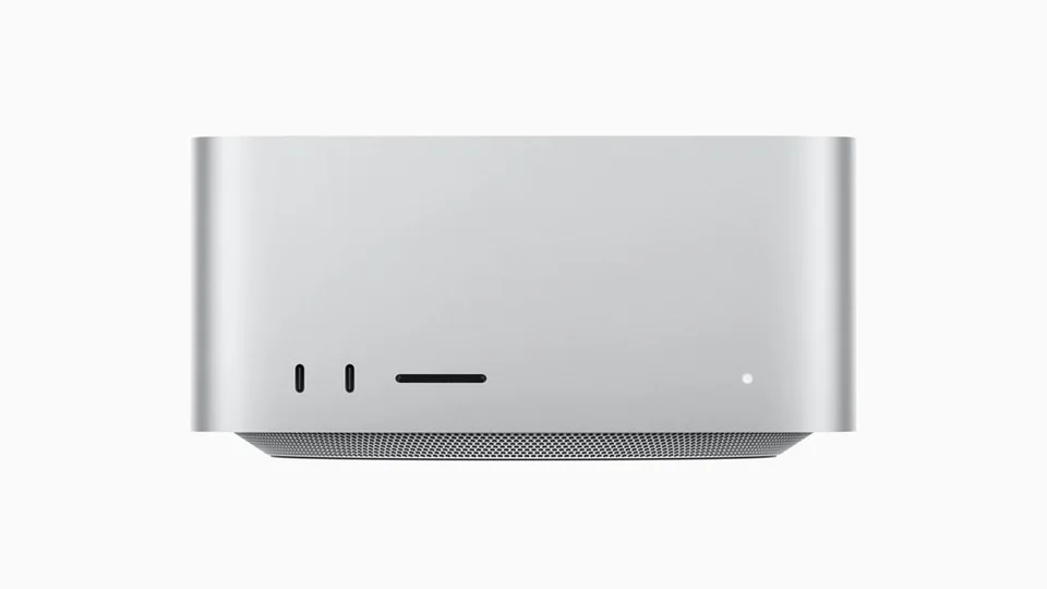 Apple Mac Studio M3 Ultra / M4 Max enclosure, front view